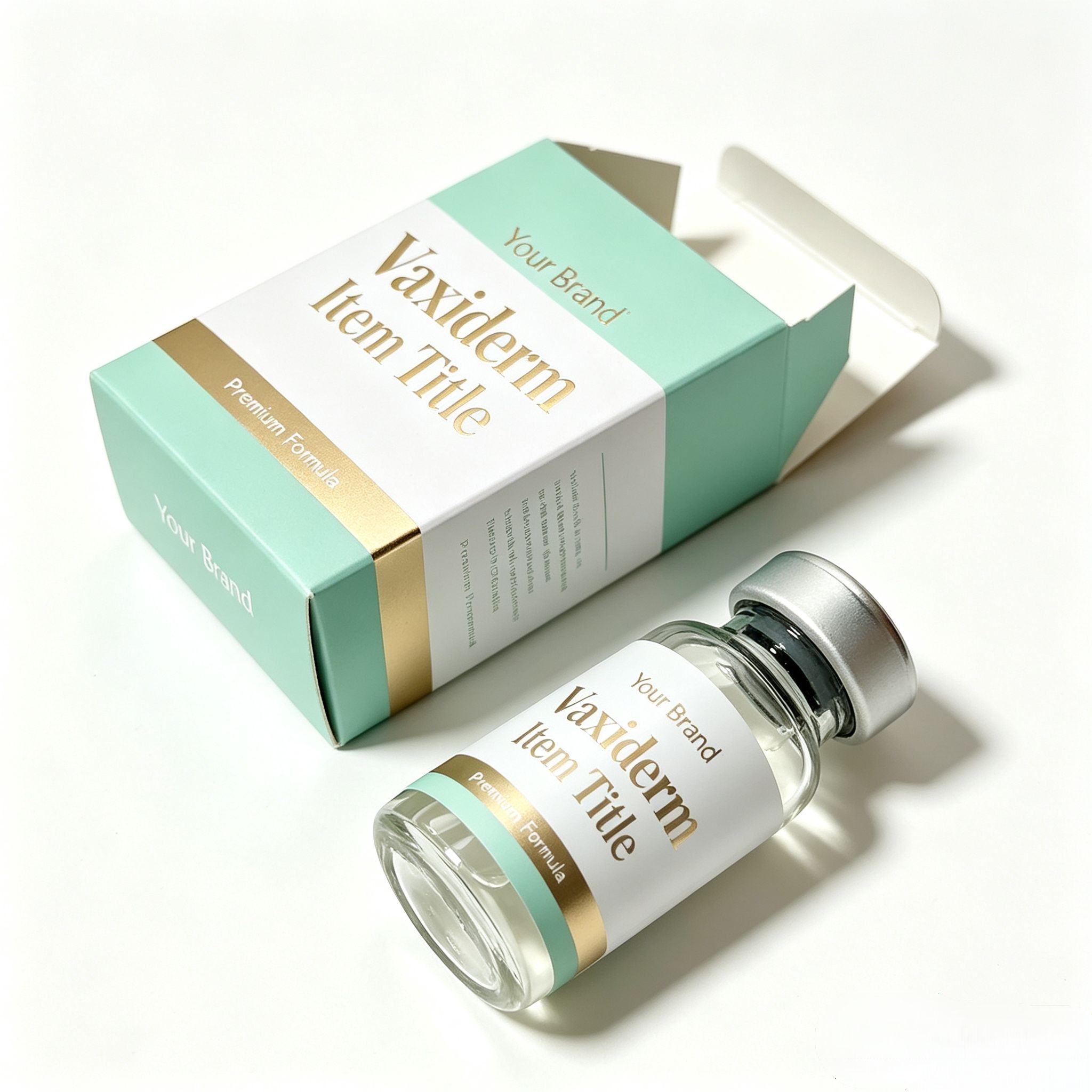 Nutrition In Fitness - Custom Peptide Vial Waterproof HD Label