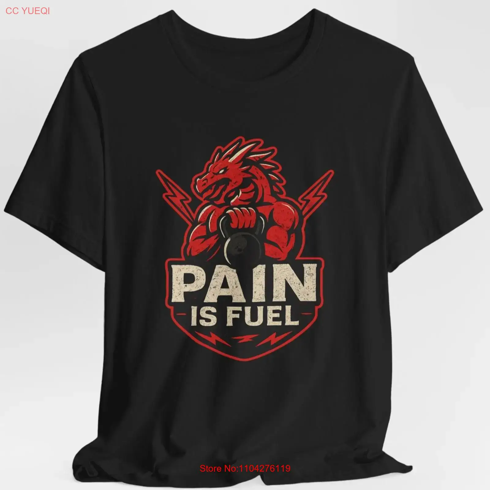 Fuel Fitness & Nutrition Oakbank Photos - Pain Is Fuel Dragon Gym T