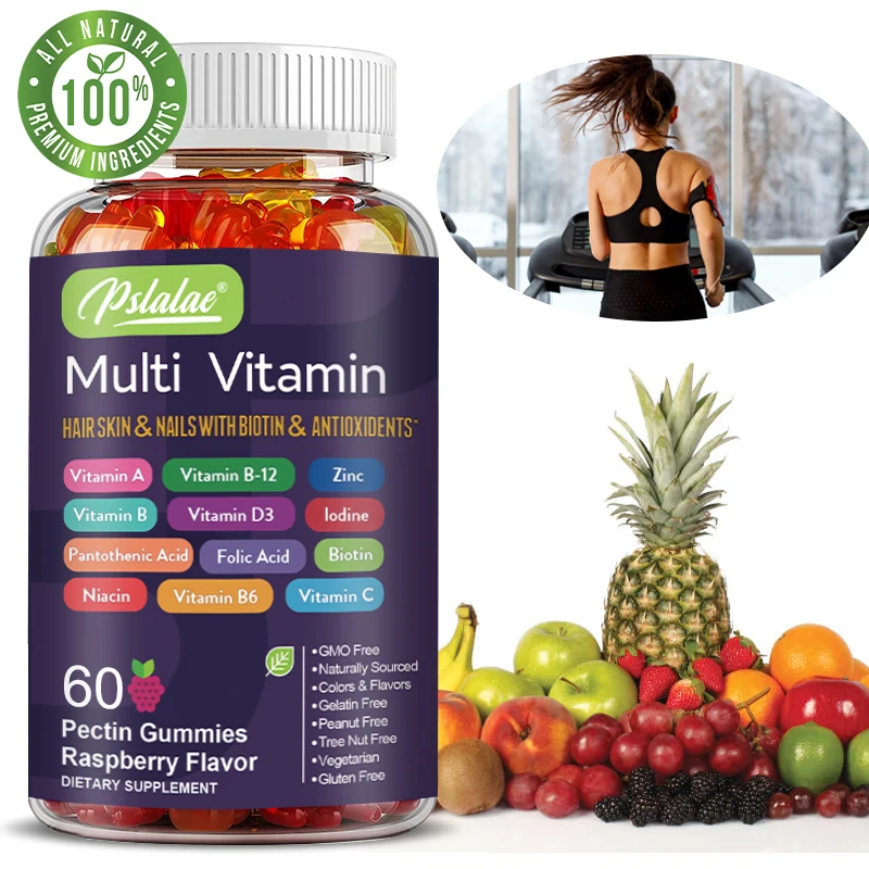 Multivitamin Gummy Adult - Multivitamin Gummies - with Vitamins and