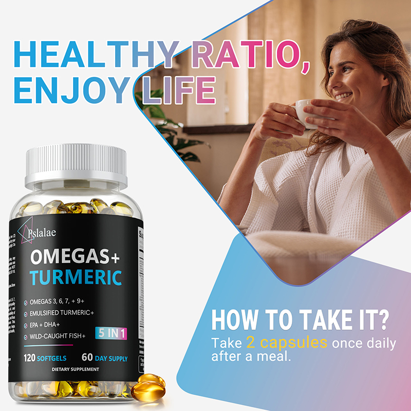 Omegas+ Turmeric Capsules - In - Turmeric Curcumin Capsule 评论和价格