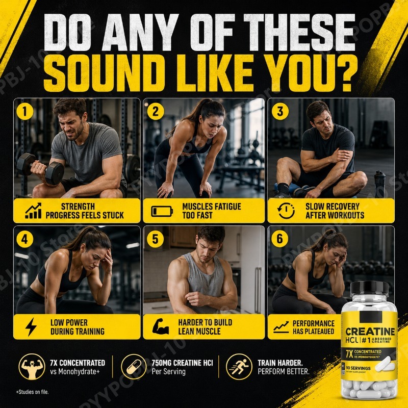 Creatine HCl 750mg 90 Capsules - Nutrition In Fitness 评论和价格
