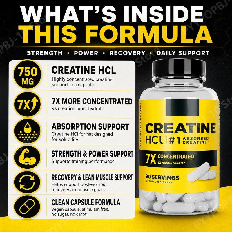 Creatine HCl 750mg 90 Capsules - Nutrition In Fitness 评论和价格