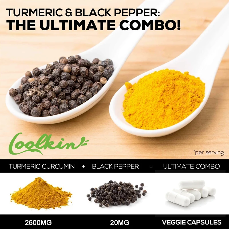 Curcumin Supplement with Black - Turmeric Curcumin Capsule 评论和价格