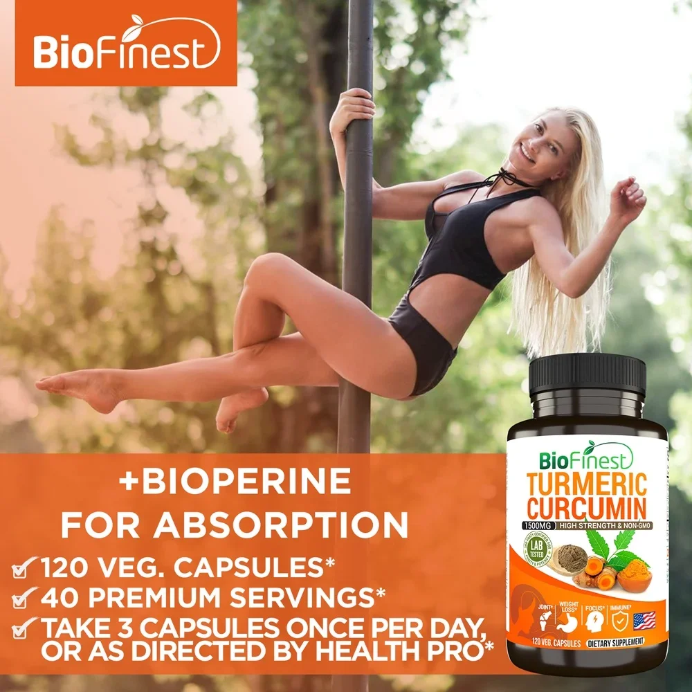 Biofinest Curcumin 1500 Mg 95% - Turmeric Curcumin Capsule 评论和价格
