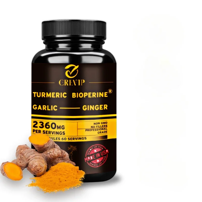 4-in-1 Turmeric Ginger Supplem - Turmeric Curcumin Capsule 评论和价格