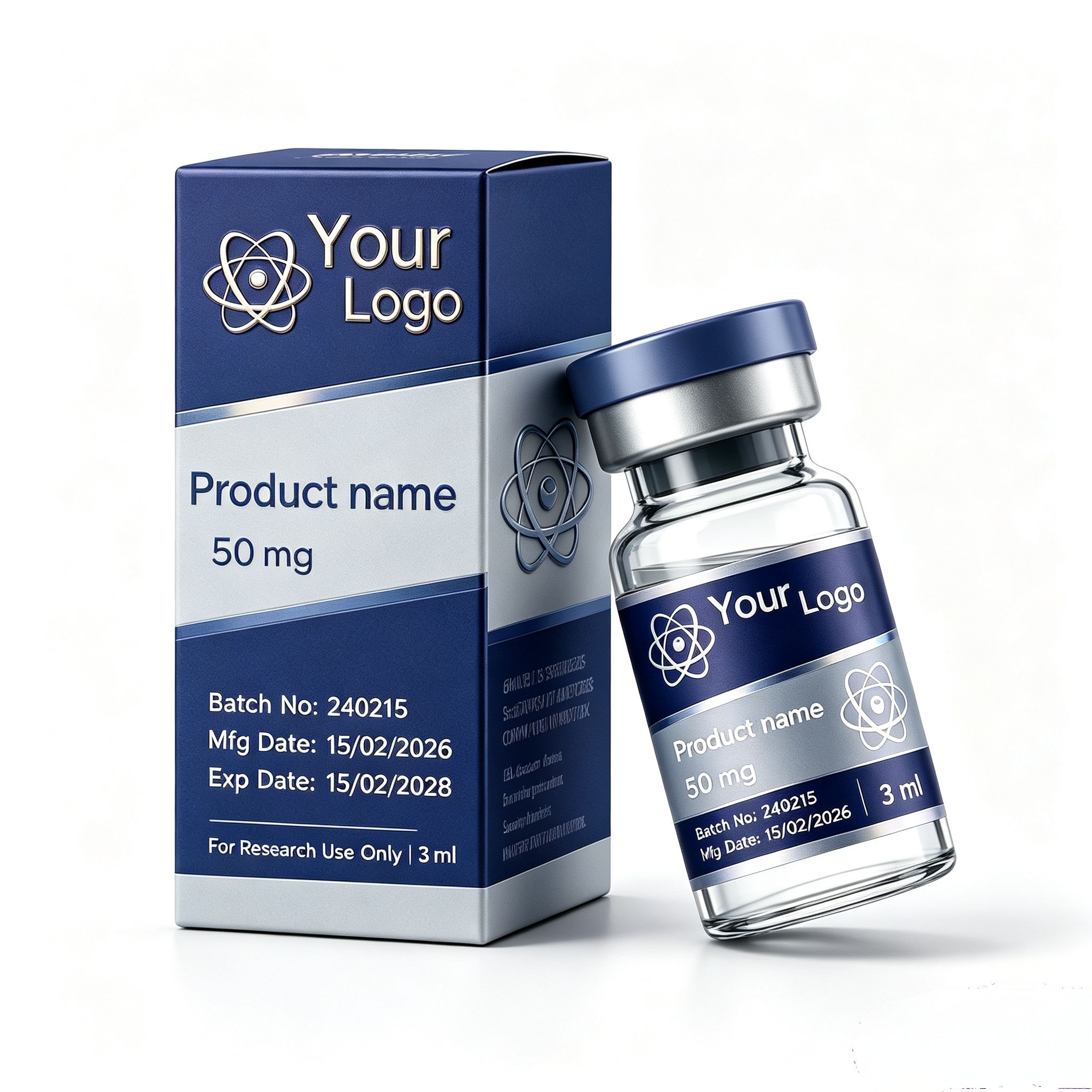 Custom Peptide Vial Waterproof - Nutrition In Fitness 评论和价格