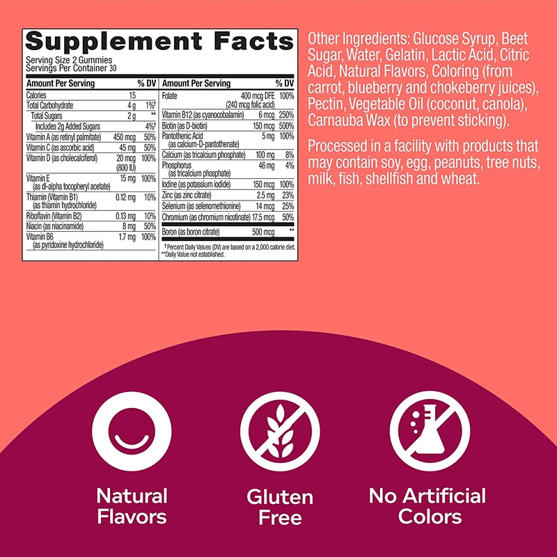Women's Multivitamin Gummies - - Multivitamin Gummy Adult 评论和价格