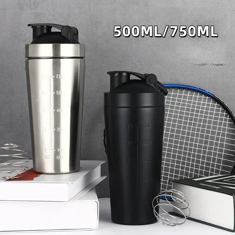 Stainless Steel Protein Shaker - Nutrition In Fitness 评论和价格