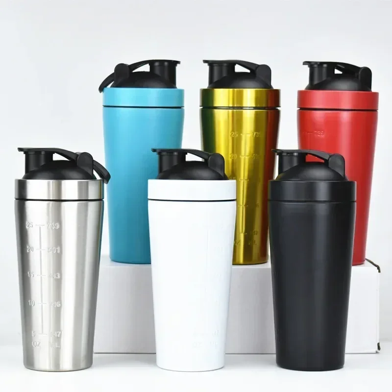 Stainless Steel Protein Shaker - Nutrition In Fitness 评论和价格