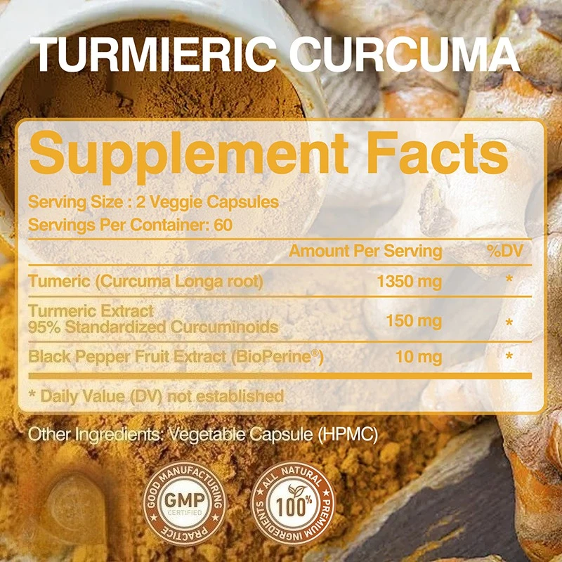 Turmeric Curcumin Capsules - H - Turmeric Curcumin Capsule 评论和价格