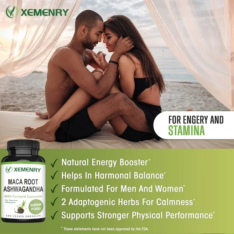 Men's Supplement - Maca Root + - Turmeric Curcumin Capsule 评论和价格