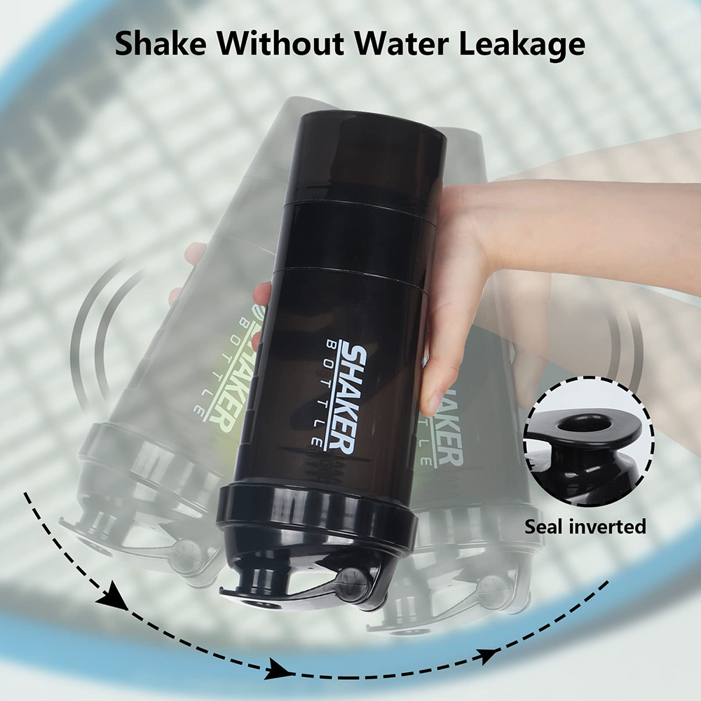 3 Layers Shaker Protein Bottle - Whey Protein Isolate 评论和价格