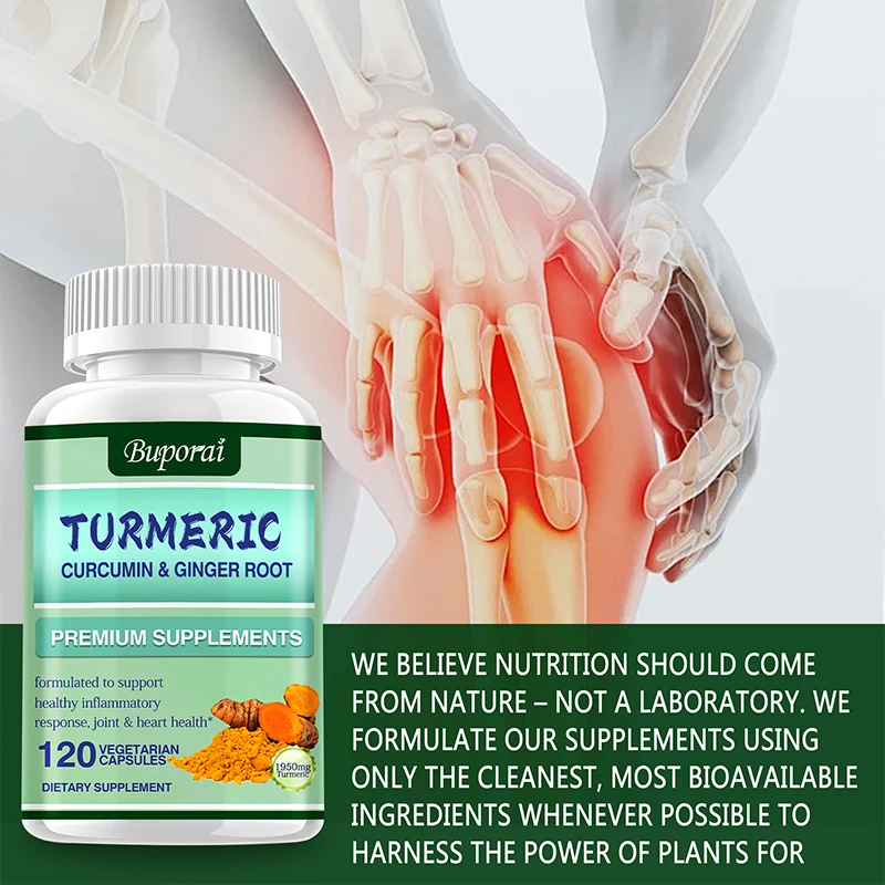 Turmeric Curcumin + Ginger Roo - Turmeric Curcumin Capsule 评论和价格