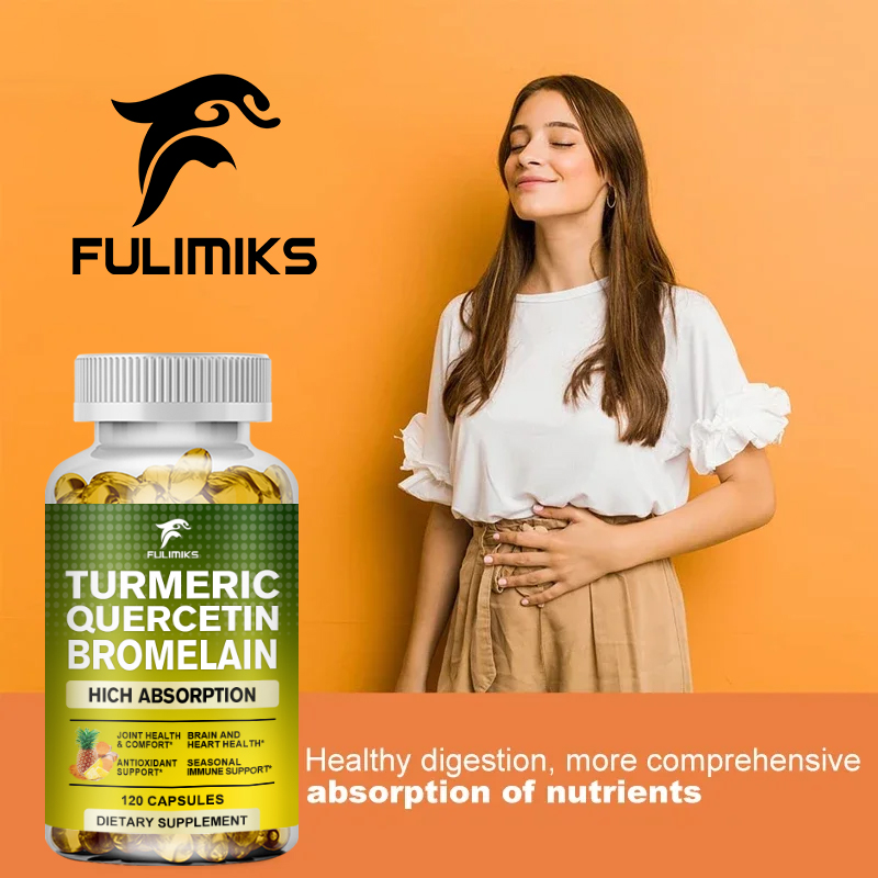 Turmeric Quercetin Bromelain C - Turmeric Curcumin Capsule 评论和价格