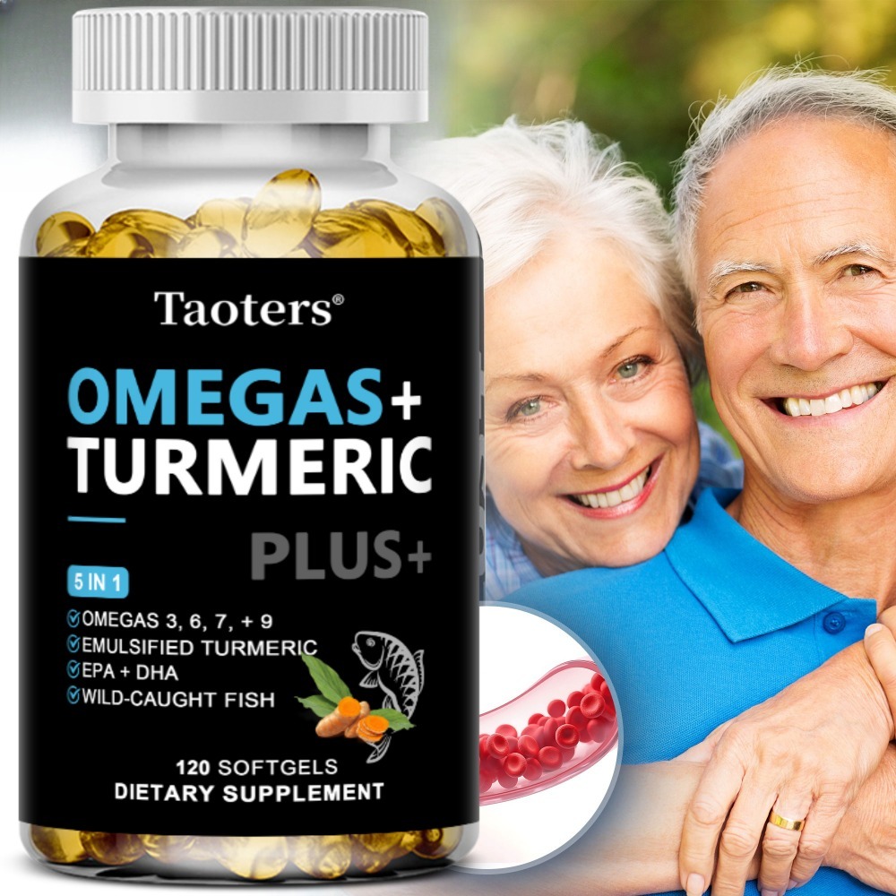 Omega 3 6 9 Supplement Plus -  - Turmeric Curcumin Capsule 评论和价格