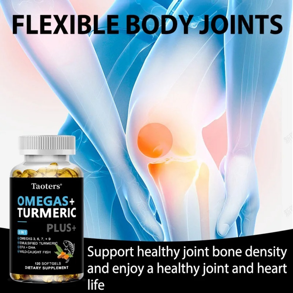 Omega 3 6 9 Supplement Plus -  - Turmeric Curcumin Capsule 评论和价格