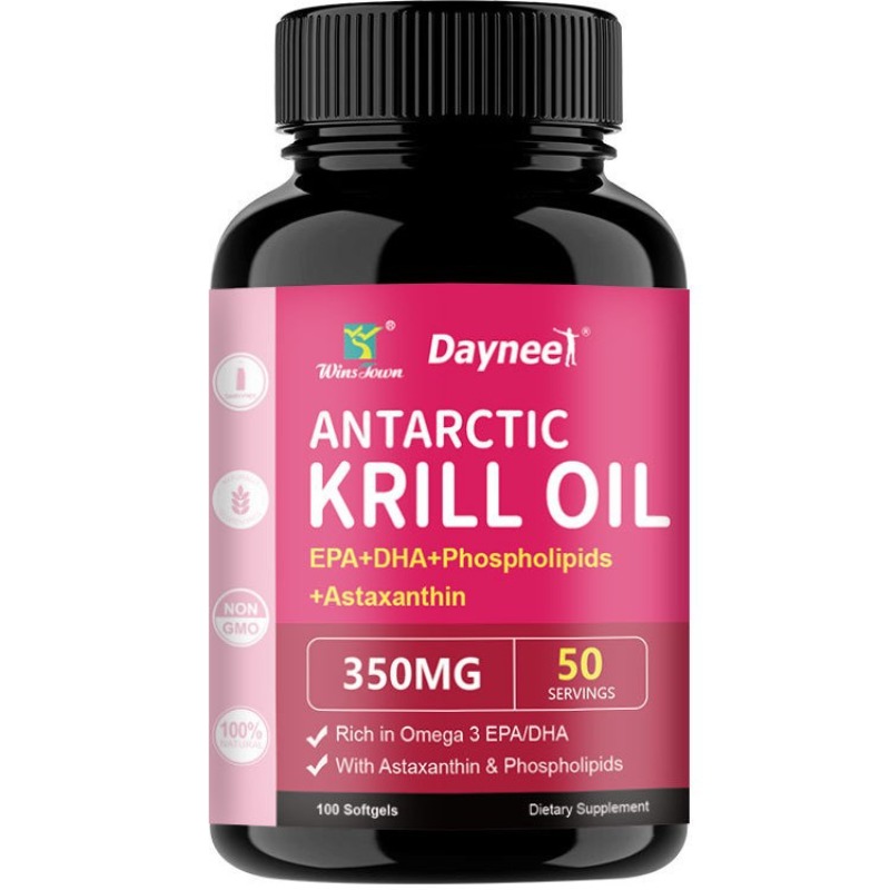 Krill oil soft capsules supple - Nutrition In Fitness 评论和价格