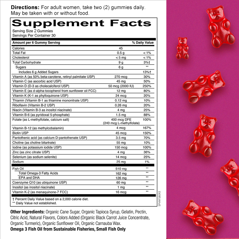 Vitamins for Women - MULTI and - Multivitamin Gummy Adult 评论和价格