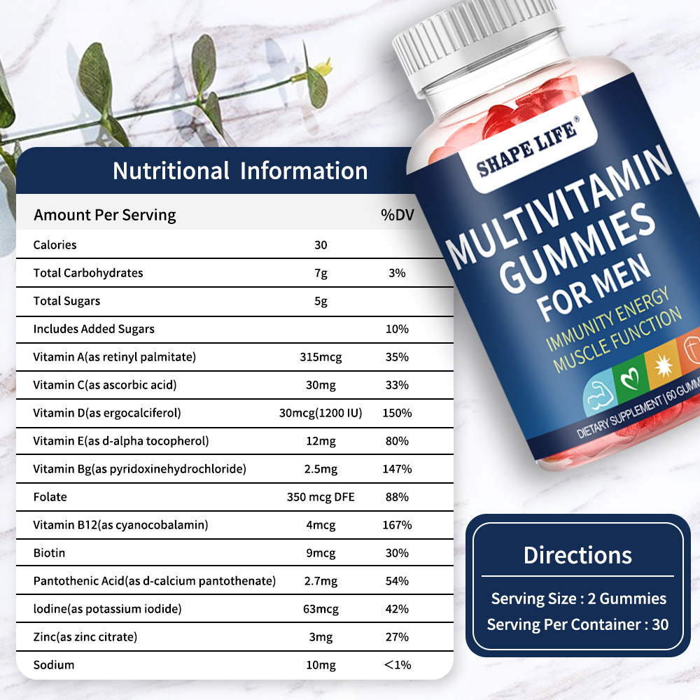 Men's multi vitamin gummies su - Multivitamin Gummy Adult 评论和价格